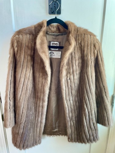 Saga mink fur coat vintage - coat,